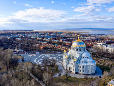 Экскурсия Свидание с Кронштадтом+ купол Морского собора