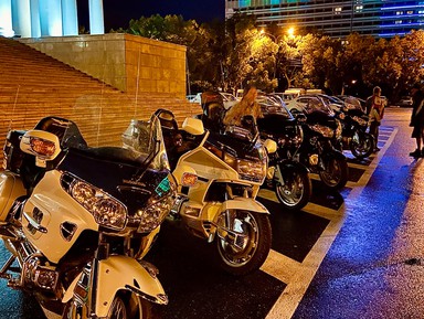 На мотоцикле — по вечернему Сочи!