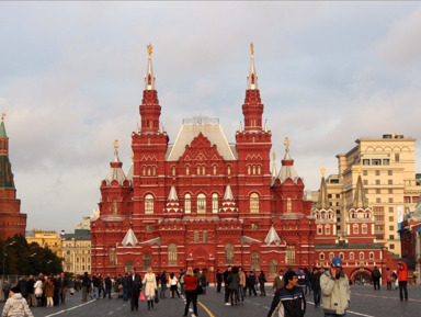 Прогулка по Красной площади и Александровскому саду