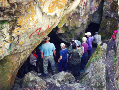 Поездка в пещеры Увельского района