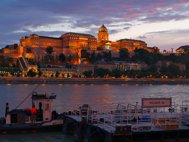 Будапешт: Вечерний часовой обзорный круиз по Дунаю