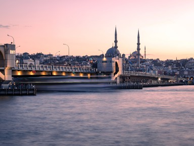 Азиатский Стамбул от рассвета до заката