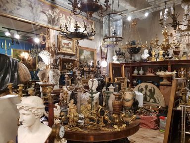 Французские стили и интерьеры: антикварный рынок и дворец Мальмезон
