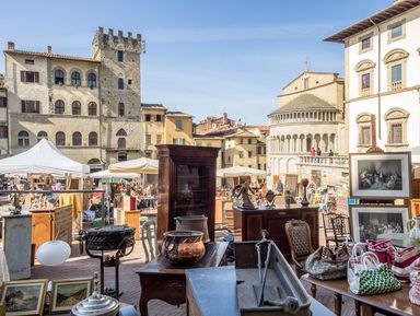 Антикварные рынки провинциальной Тосканы