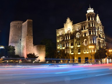 Калейдоскоп вечернего Баку