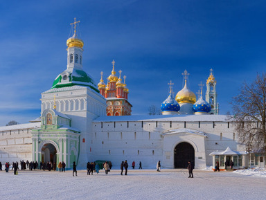 Дорога в Лавру (Троице-Сергиева Лавра, Черниговский скит) 