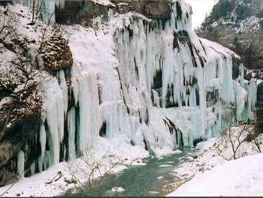 Чегемские водопады — Верхняя Балкария — Голубое озеро