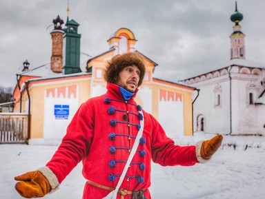 Экскурсия с суздальским стрельцом!