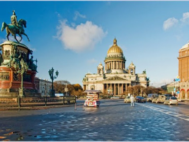 Знакомство с Петербургом. Обзорная экскурсия на автобусе 