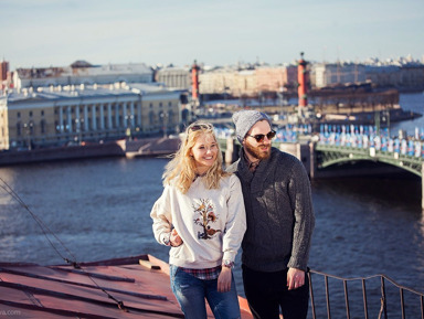 Фотопрогулка по крышам Петербурга