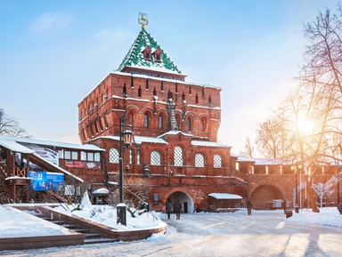 Знакомство с Нижним Новгородом и трапеза по-купечески