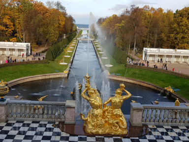 В Петергоф на метеоре