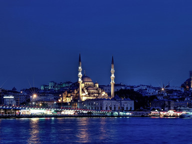 Ночная прогулка по Стамбулу