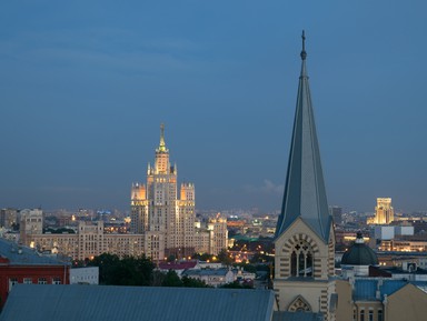Москва, Moscow, Mosca: столица с акцентом