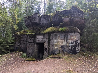 По тропам линии Маннергейма: подземные бункеры в карельских лесах