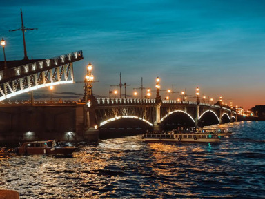 Фото-экскурсия: Белые ночи и разводные мосты Санкт-Петербурга