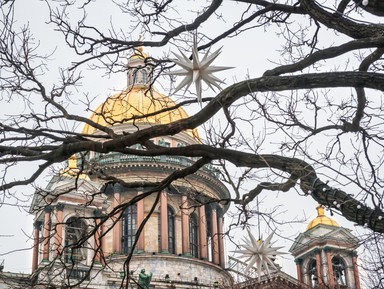 Авто-путешествие и фотосъемка в новогоднем Петербурге