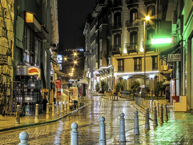 Вечерний Стамбул