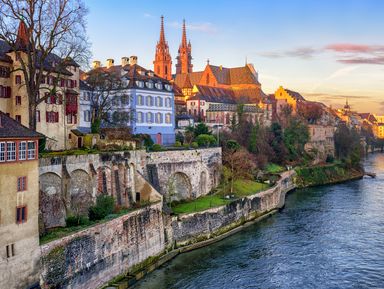 Базель — город на границе Швейцарии, Германии и Франции
