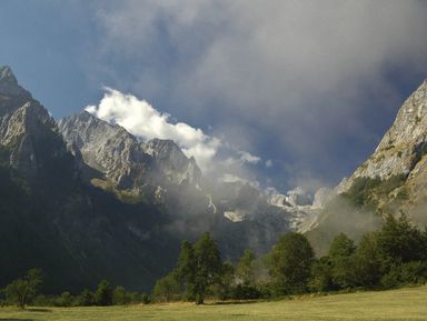 Горная гряда Проклетие — балканские Альпы