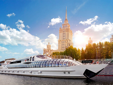 Круиз по Москве-реке на яхте Mercedes-Benz