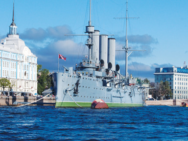 Большая обзорная с экскурсией на крейсер "Аврора"