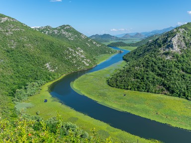 Скадарское озеро, Риека Црноевича и обед на водопаде
