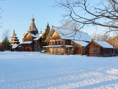 Масленичные гулянья в Великом Новгороде (1 день)