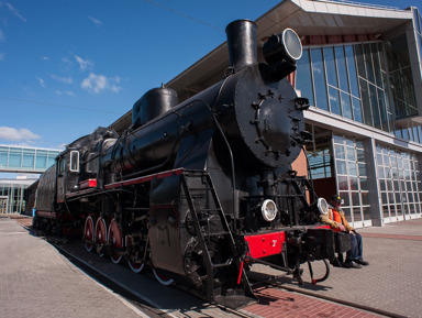 Экскурсия по Музею железных дорог России