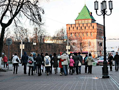 Обзорная задорная, по городу пешком