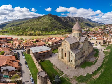 Архитектурное ожерелье Мцхеты – христианские храмы и античный Уплисцихе (из Тбилиси)