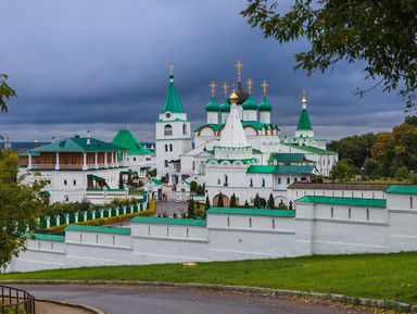 Нижегородский Печерский монастырь и поездка по канатной дороге