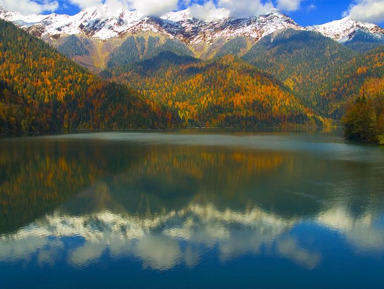 Озеро Рица — жемчужина Абхазии с посещением дачи Сталина