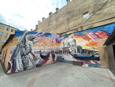 Стрит-арт и дворы Петербурга: авторская прогулка