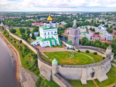 Великий Новгород, Псков, Изборск, Печоры и 3 крепости (2 дня)