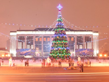 Новый год и Рождество в Минске