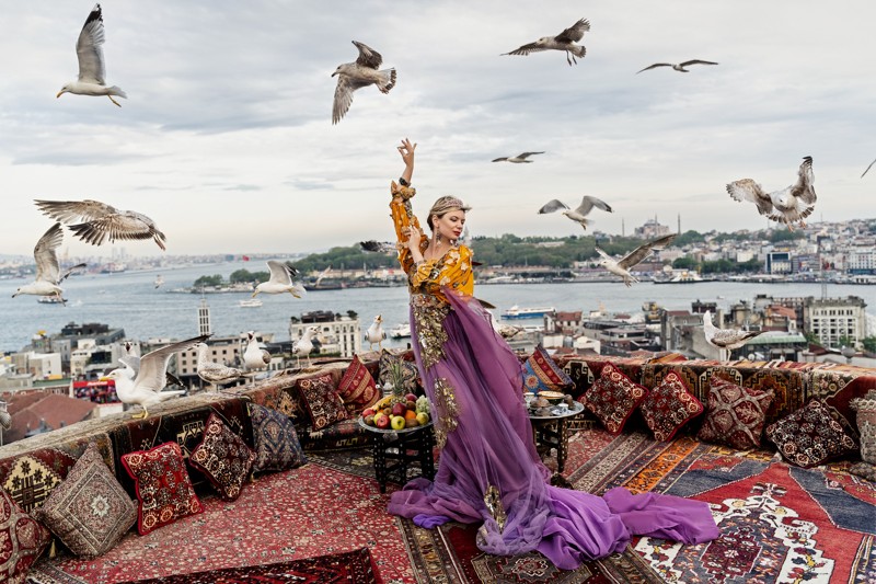 Фотосессия мечты на стамбульской крыше