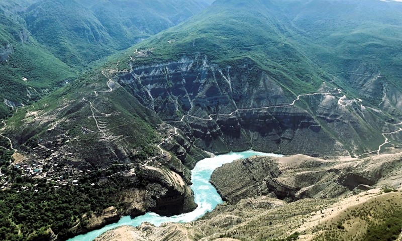 Сулакский каньон и бархан Сарыкум — сокровища Дагестана