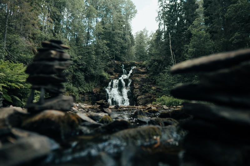 Карельский Клондайк и водопад Белые мосты