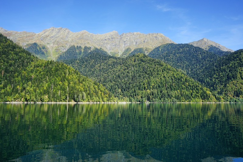Живописная Абхазия: Белые скалы, Гагра, озеро Рица