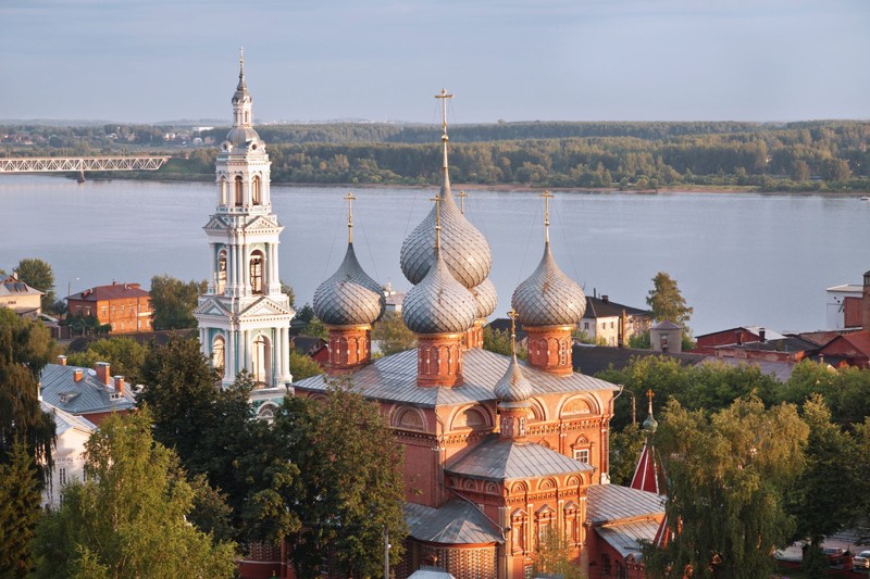 Кострома: прогулка по центру и подъём на колокольню