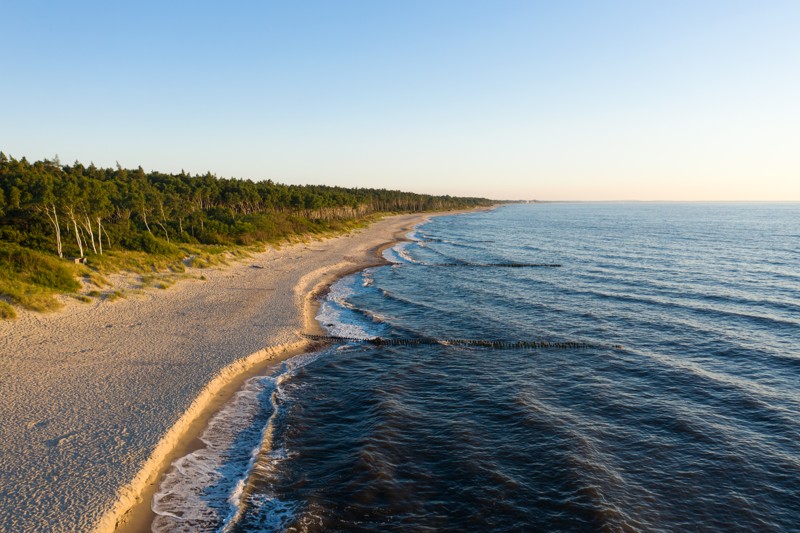 Три стихии косы: песок, вода и ветер