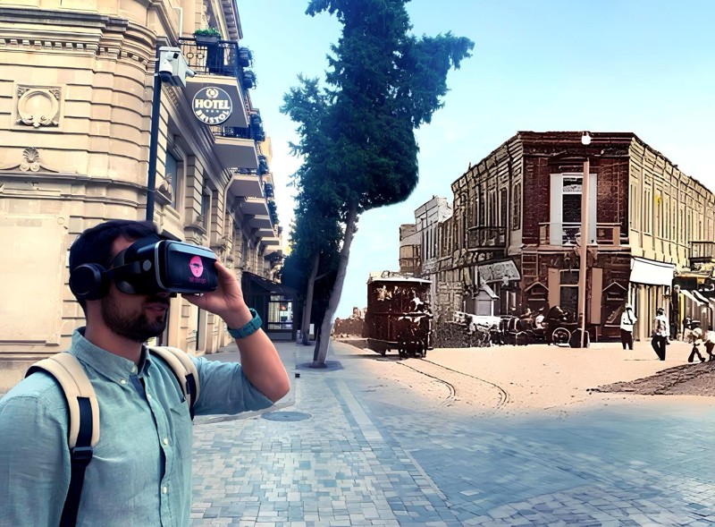 Очарование прошлого: прогулка по Баку 19 века с VR-очками