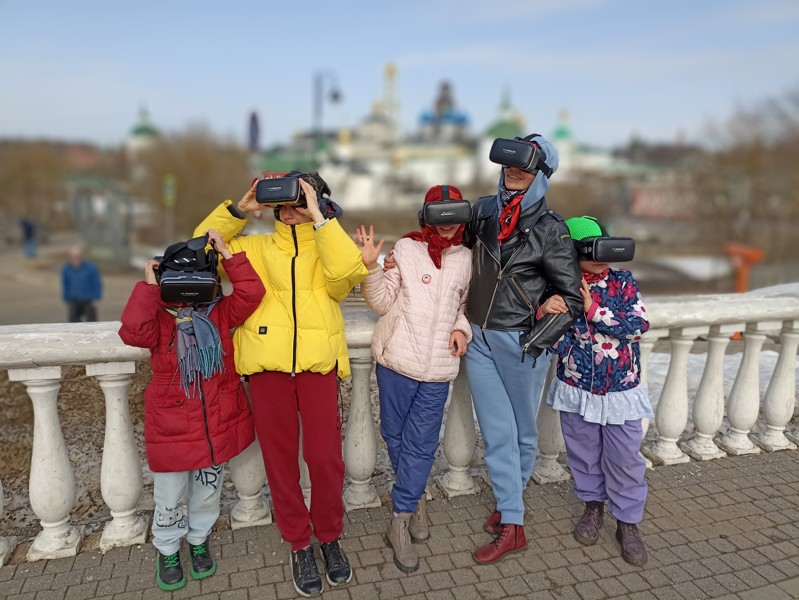 В VR-очках — в прошлое Сергиева Посада