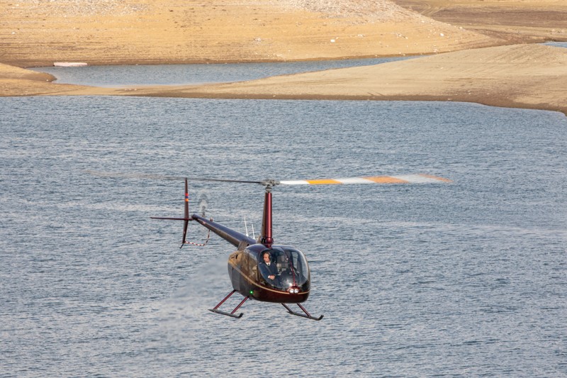 Полёт на вертолёте из Еревана