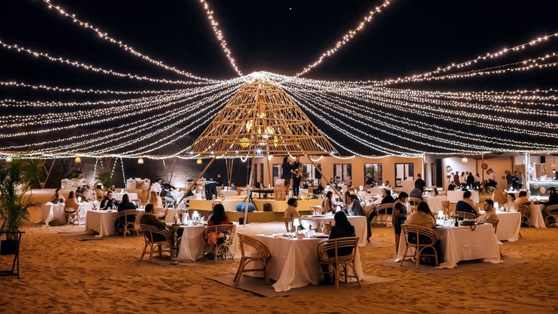 Ресторан Sonara Camp: ужин в пустыне и развлекательная программа