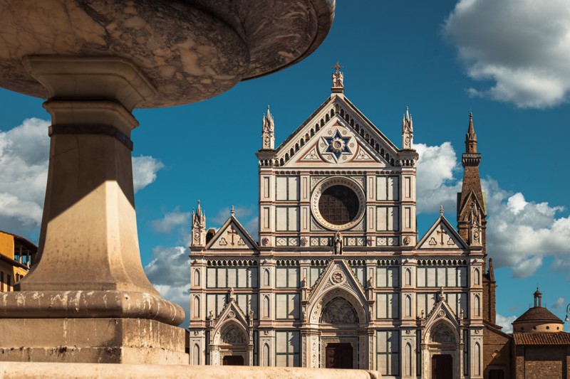Микеланджело в замке Барджелло и базилике Санта-Кроче
