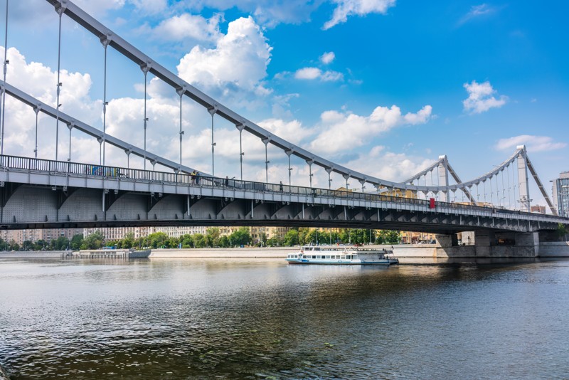 Речная прогулка от Крымского моста до Москва-Сити