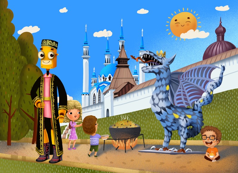 Семейная прогулка по Казанскому кремлю с иммерсивным аудиогидом