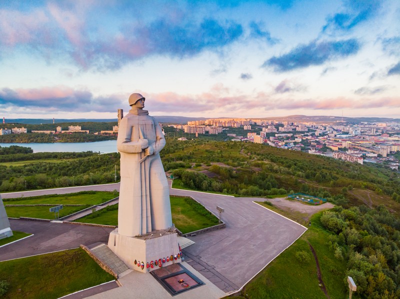 История Мурманска с высоты Зелёного мыса